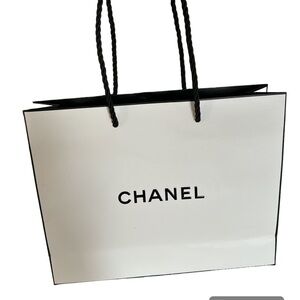 CHANEL 8”x 10” shopping bag.